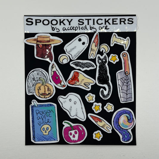 Spooky sticker pack