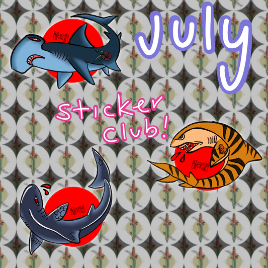 July sticker club